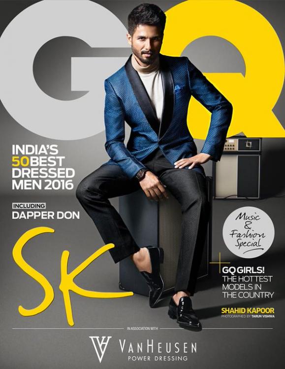 Oh Hotness! Dapper Shahid Kapoor Makes it to GQ’s 50 Best Dressed Men List